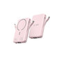 Powerbank PB31 Lifemag MagSafe 10000mAh, różowa, Tech-Protect