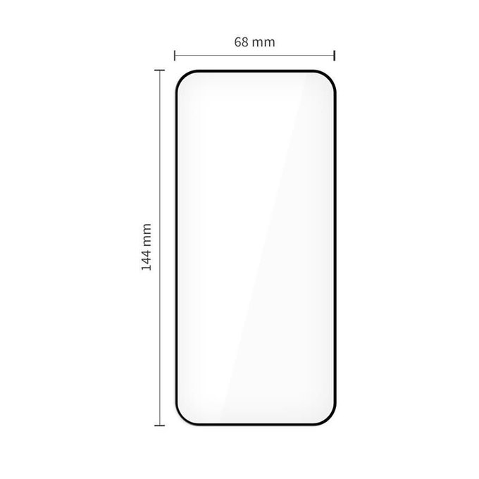 Szkło hartowane Quick Set+ 2-PACK do iPhone 15 / 16, czarna, Tech-Protect