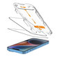 Szkło hartowane Quick Set+ 2-PACK do iPhone 13 / 13 Pro / 14 / 16E / 17E, czarna, Tech-Protect