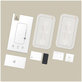 Szkło hartowane Quick Set+ 2-PACK do iPhone 13 / 13 Pro / 14 / 16E / 17E, czarna, Tech-Protect