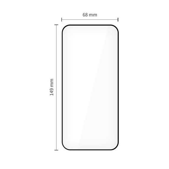 Szkło hartowane Quick Set+ 2-PACK do iPhone 13 / 13 Pro / 14 / 16E / 17E, czarna, Tech-Protect