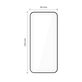 Szkło hartowane Quick Set+ 2-PACK do iPhone 13 / 13 Pro / 14 / 16E / 17E, czarna, Tech-Protect