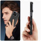 Etui Ion Carbon MagSafe do Samsung S25 Ultra, czarna/srebrna, Tech-Protect