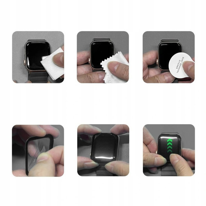 Szkło hybrydowe Glass Flex+ 2-PACK do Garmin Venu 3, czarna, Tech-Protect