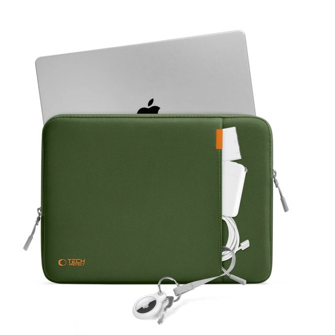 Etui na laptop Defender 15-16, Army Green, Tech-Protect
