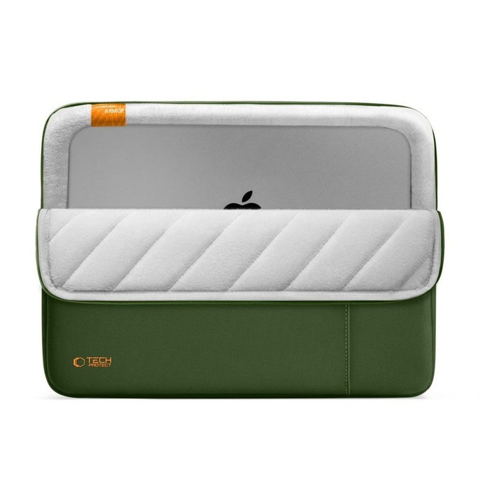 Etui na laptop Defender 15-16, Army Green, Tech-Protect