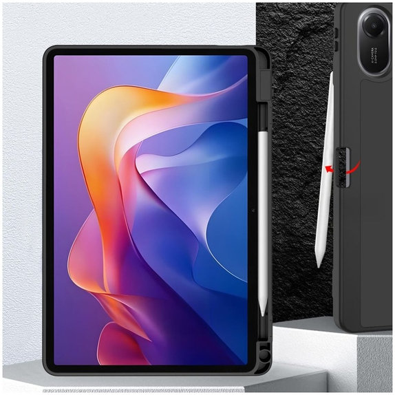 Etui Sc Pen do Xiaomi Redmi Pad 2 11.0, czarna, Tech-Protect