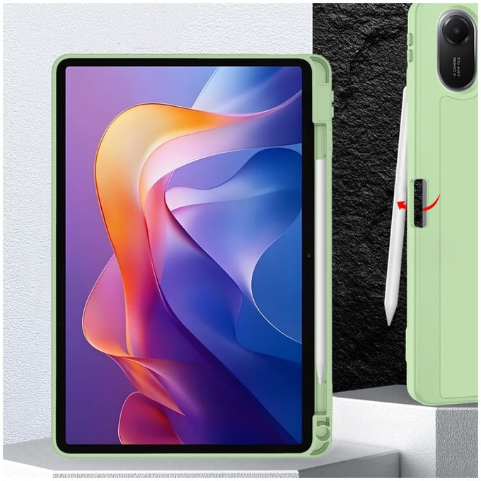 Etui Sc Pen do Xiaomi Redmi Pad 2 11.0 Matcha Green, Tech-Protect