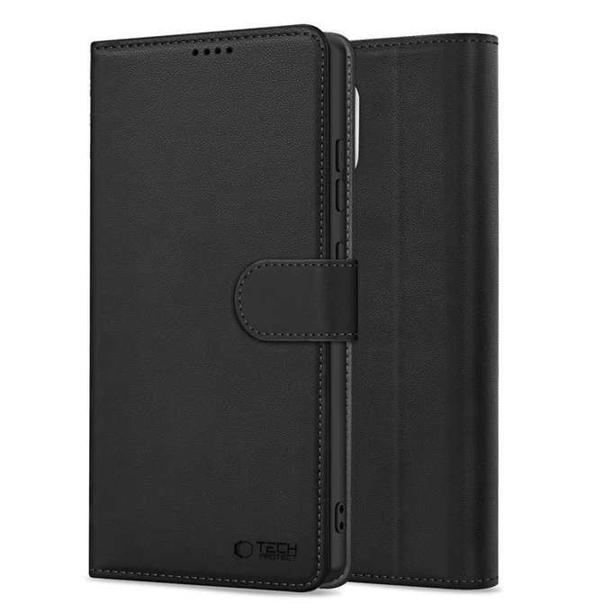 Etui Wallet do Motorola Moto G56 5G, czarna, Tech-Protect