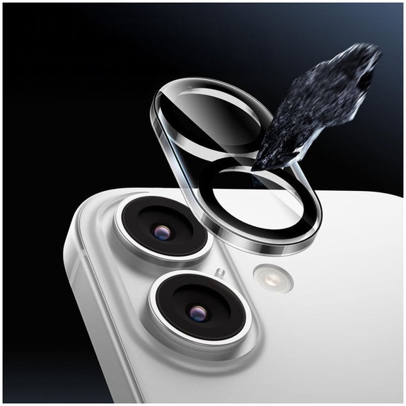 Osłona aparatu Cam Fit+ do iPhone 17, przezroczysta, Tech-Protect