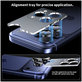 Osłona aparatu Camring Fit+ do iPhone 14 Pro / Max / 15 Pro / Max / 16 Pro / Max / 17 Pro / Max, przezroczysta, Tech-Protect
