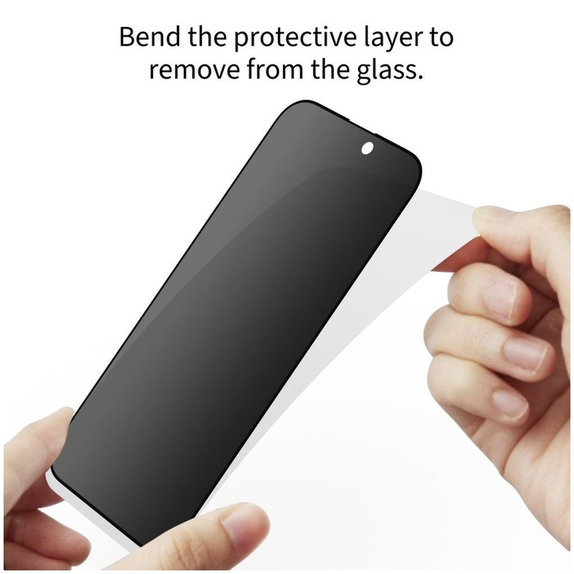 Szkło hartowane Privacy Glass Spy+ 2-PACK do iPhone 16 Pro / 17 / 17 Pro, privacy, Tech-Protect