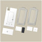 Szkło hartowane Quick Set+ 2-PACK do iPhone 17, czarna, Tech-Protect