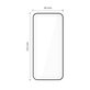 Szkło hartowane Quick Set+ 2-PACK do iPhone 15 Pro, czarna, Tech-Protect