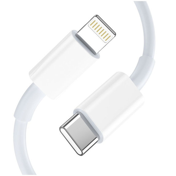 Ładowarka sieciowa NCA30 2-PORT PD 30W / QC3.0 + Lightning Cable, biała, Tech-Protect