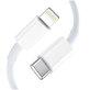 Ładowarka sieciowa NCA20 2-PORT PD 20W / QC3.0 + Lightning Cable, biała, Tech-Protect