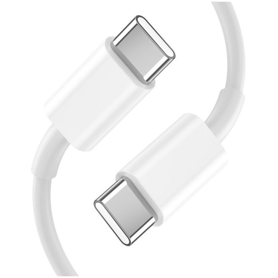 Ładowarka sieciowa NCA20 2-PORT PD 20W / QC3.0 + USB-C Cable, biała, Tech-Protect