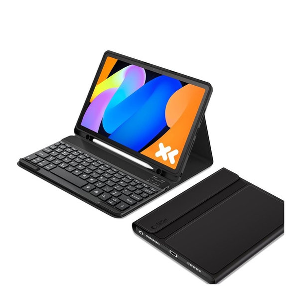 Etui Sc Pen + Keyboard do Lenovo Idea Tab / K11 Gen 2 11.0 TB-336, czarna, Tech-Protect