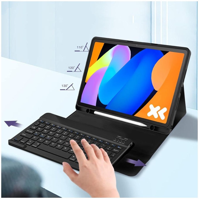 Etui Sc Pen + Keyboard do Lenovo Idea Tab / K11 Gen 2 11.0 TB-336, czarna, Tech-Protect