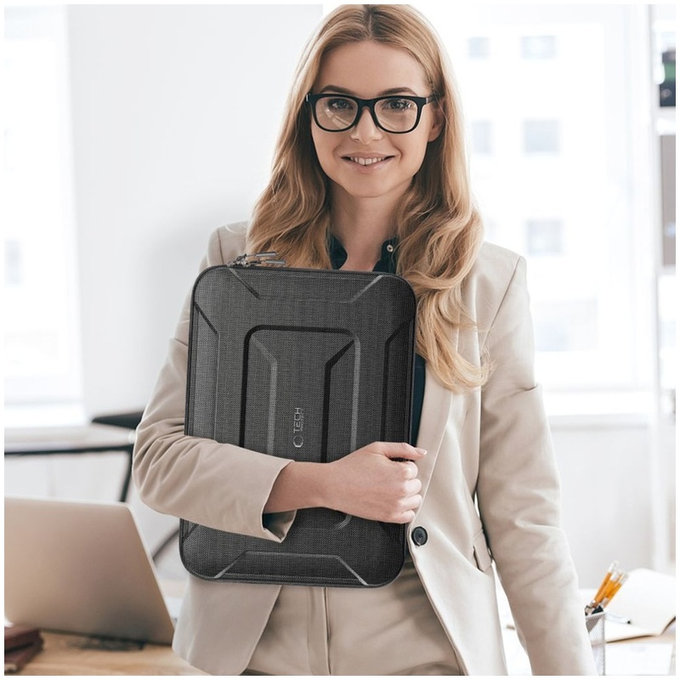 Etui na laptop Ranger-X Tactical 13-14, czarna, Tech-Protect