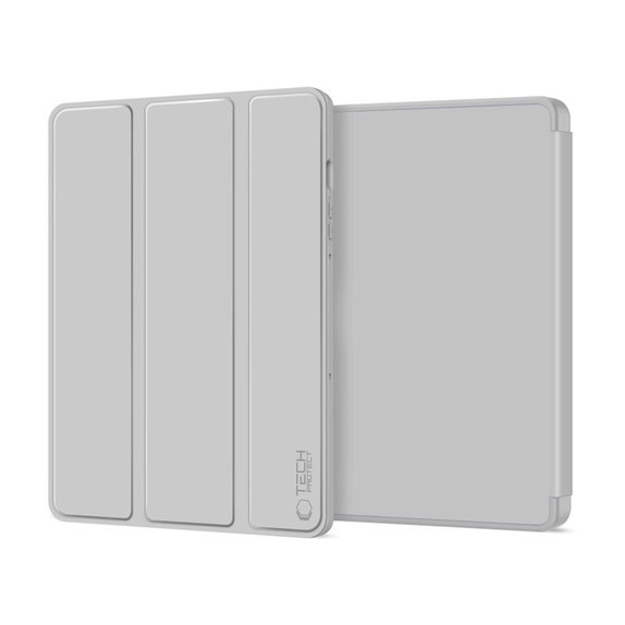 Etui Sc Pen do Samsung Tab S9 11.0 / S9 FE / S10 FE / S10 Lite 10.9 X710 / X716B / X510 / X516B / X520 / X526 / X400 / X406B, szara, Tech-Protect