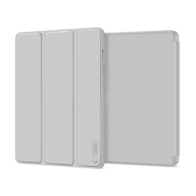 Etui Sc Pen do Samsung Tab S9 11.0 / S9 FE / S10 FE / S10 Lite 10.9 X710 / X716B / X510 / X516B / X520 / X526 / X400 / X406B, szara, Tech-Protect