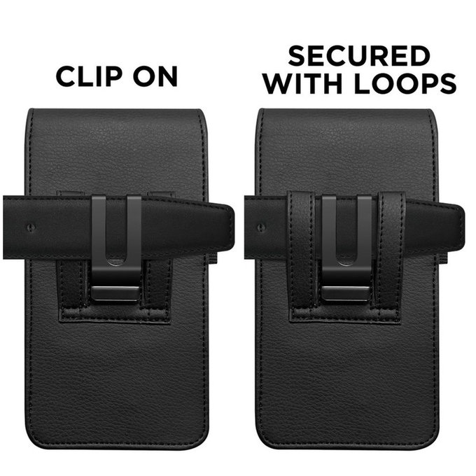 Uniwersalne etui na telefon SM75 5.8-6.8 Inch, czarne, Tech-Protect