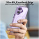 Etui MagMat MagSafe do iPhone 17, Lavender/Clear, Tech-Protect