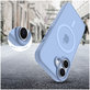 Etui MagMat MagSafe do iPhone 17, Matte Mist Blue, Tech-Protect