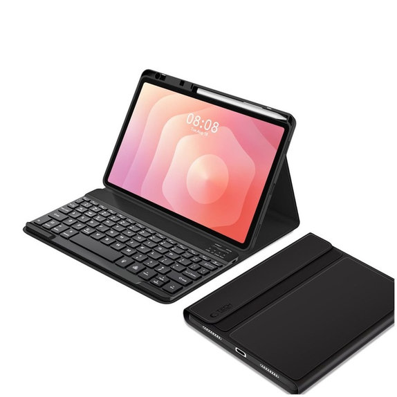 Etui Sc Pen + Keyboard do Samsung Tab S11 11.0 X730 / X736B, czarna, Tech-Protect