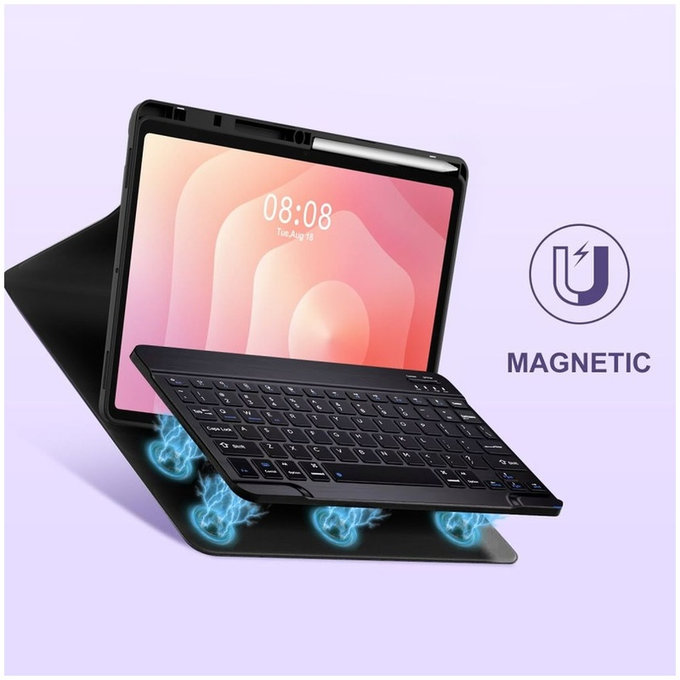 Etui Sc Pen + Keyboard do Samsung Tab S11 11.0 X730 / X736B, czarna, Tech-Protect