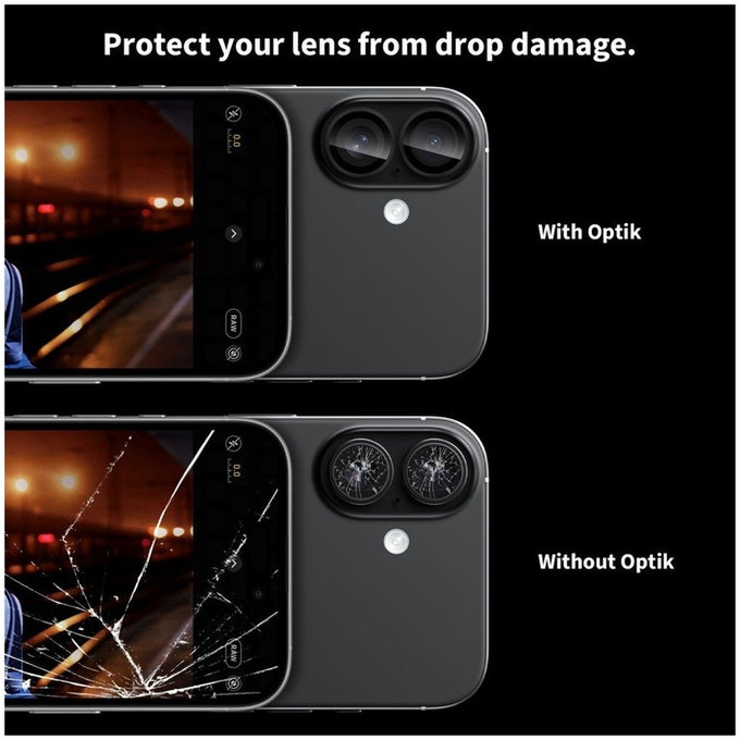 Osłona aparatu Camring Fit+ do Xiaomi Poco M8 Pro / Redmi Note 15 Pro 5G / 15 Pro+ Plus 5G, czarna, Tech-Protect
