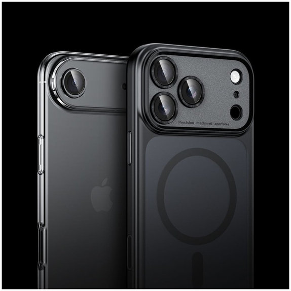 Osłona aparatu Camring Fit+ do Xiaomi Poco M8 Pro / Redmi Note 15 Pro 5G / 15 Pro+ Plus 5G, czarna, Tech-Protect