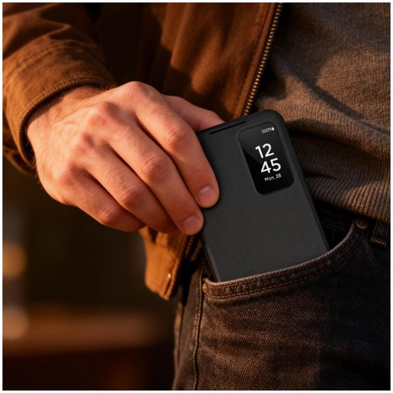 Etui Smart Wallet do Samsung S26, Matte Black, Tech-Protect