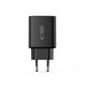 Ładowarka sieciowa NCA65W-GAN 3-PORT PD 65W / QC3.0, czarna, Tech-Protect