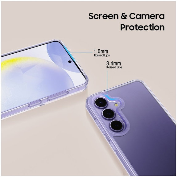Etui FlexAir Hybrid do Samsung A57 5G, przezroczysta, Tech-Protect