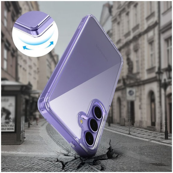 Etui FlexAir Hybrid do Samsung A57 5G, przezroczysta, Tech-Protect