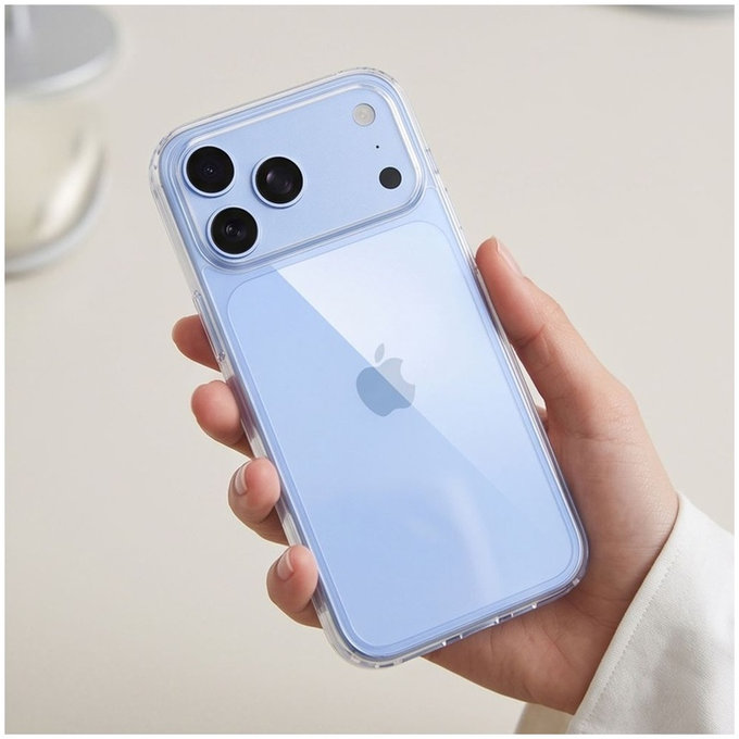 Etui FlexAir Hybrid do iPhone 17 Pro / 18 Pro, Clear, Tech-Protect