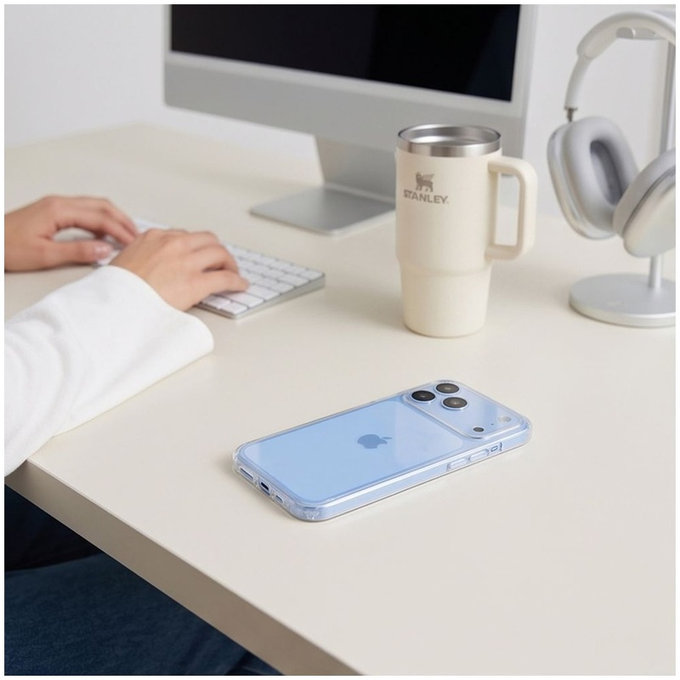 Etui FlexAir Hybrid do iPhone 17 Pro / 18 Pro, Clear, Tech-Protect