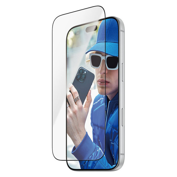 Szkło hartowane UWF z aplikatorem do iPhone 18 Pro/17 Pro, Czarne, PanzerGlass