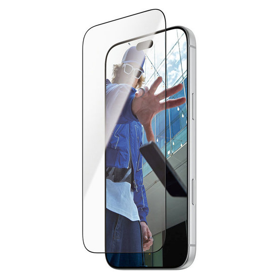 Szkło hartowane UWF z aplikatorem do iPhone 18 Pro Max/17 Pro Max, Czarne, PanzerGlass