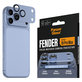 Pierścienie ochronne obiektywu kamery Fender do iPhone 18 Pro Max, Italian Blue, PanzerGlass