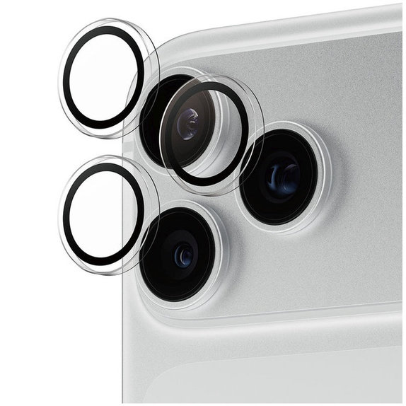Osłona obiektywu aparatu Hoops do iPhone 18 Pro/18 Pro Max, Przezroczyste, PanzerGlass