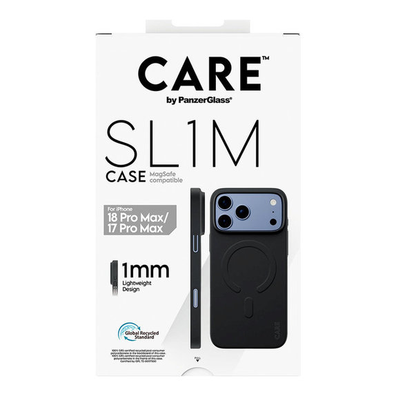 Etui SL1M z MagSAFE do iPhone 18 Pro Max/17 Pro Max/16e, Czarny, PanzerGlass