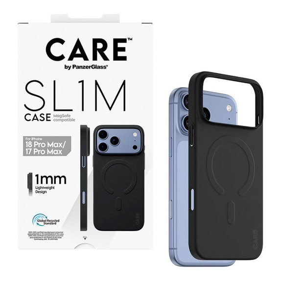 Etui SL1M z MagSAFE do iPhone 18 Pro Max/17 Pro Max/16e, Czarny, PanzerGlass