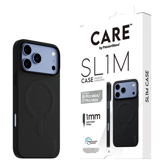 Etui SL1M z MagSAFE do iPhone 18 Pro Max/17 Pro Max/16e, Czarny, PanzerGlass