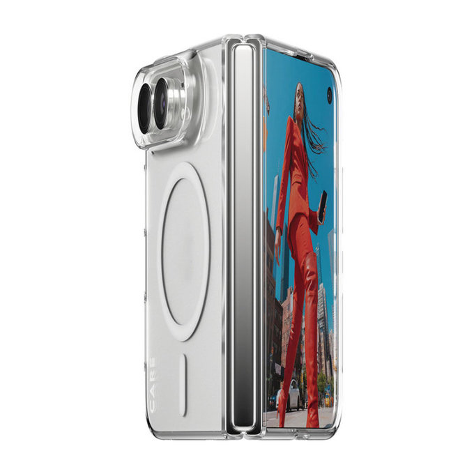 Etui SL1M z MagSafe do iPhone Duo, Przezroczyste, PanzerGlass