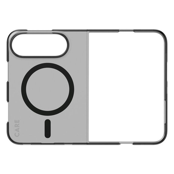 Etui SL1M Smokey z czarnym MagSafe do iPhone Duo, PanzerGlass