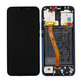 Wyświetlacz do Huawei Mate 20 Lite, Ekran dotykowy z ramką i baterią, 02352DKM, 02352GTT, Sapphire Blue, Genuine Service Pack