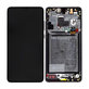 Wyświetlacz do Huawei Mate 20, Ekran dotykowy z ramką i baterią, 02352ETG, Czarny, Black, Genuine Service Pack